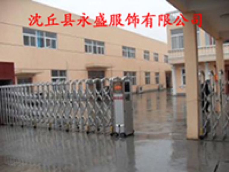 沈丘县永盛服饰有限公司 电梯交付现场