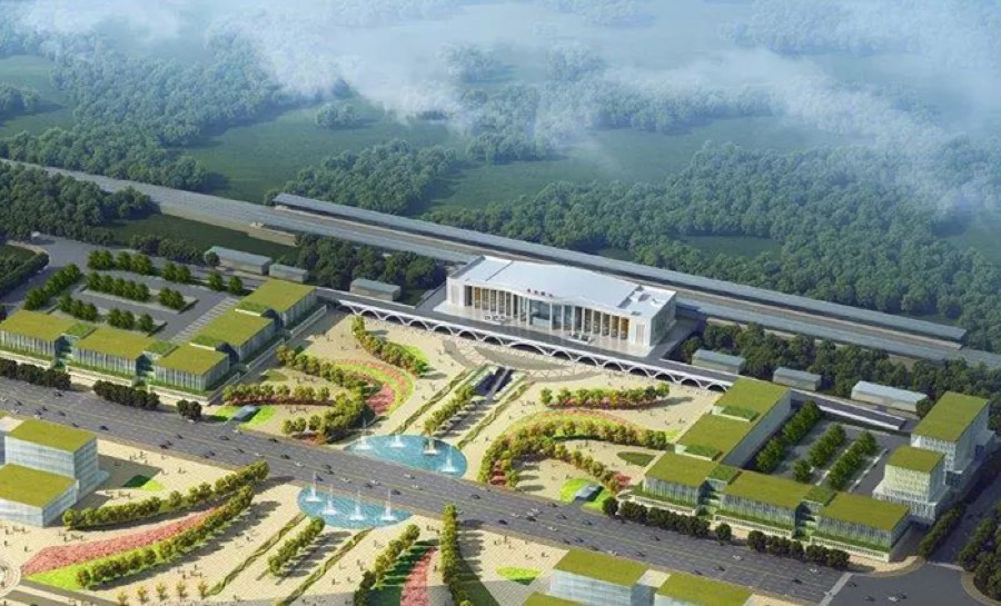 迅立达集团热烈祝贺界首迈入“高铁时代”！ 配图 3